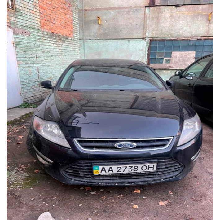 Автомобіль Ford Mondeo, рік випуску 2013, колір чорний, об’єм двигуна 1997 см. куб, номер кузова: WF0EXXGBBEDP22164, номер державної реєстрації: АА2738ОН, тип пального: дизель та основні засоби у кількості 17 одиниць. Частина основних засобів буде передана покупцю у строк до завершення процедури ліквідації банку (детальна інформація в публічному паспорті активів)