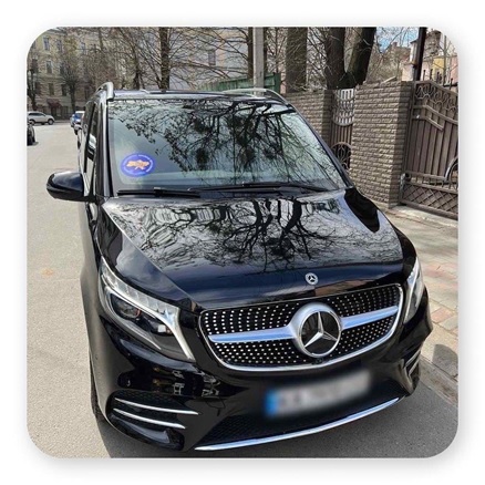 Автомобіль Mercedes-Benz V 300 D, номер державної реєстрації КА7970СО, номер кузова W1V44781313819356, рік випуску 2020, об`єм двигуна 1950, тип пального D та основні засоби в кількості 6 одиниць