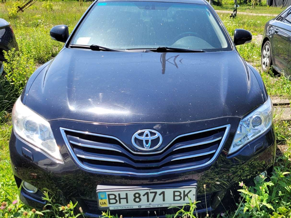 Автомобіль Toyota Camry 2010 р.в., колір чорний, об’єм двигуна 2362 см. куб, номер кузова: JTNBE40K003204049, номер державної реєстрації: ВН8171ВК та сигналізація SPASE SECURITY GSM  на авто Toyota Camry  д/з ВН8171ВК