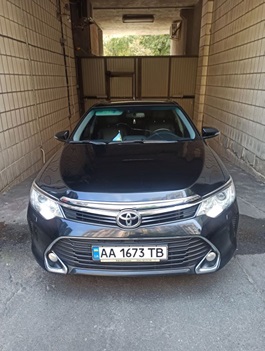 Автомобіль TOYOTA CAMRY ELEGANCE 2017 р.в., колір чорний, об’єм двигуна 2494 см. куб, вид палива – бензин, номер кузова: JTNBF4FK303035651, номер державної реєстрації: АА1673ТВ. Основні засоби у кількості 79 одиниць