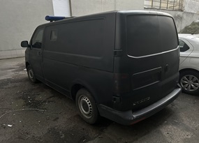 Вантажний фургон малотонажний оперативний, VOLKSWAGEN TRANSPORTER, 2015 року випуску, номер кузова WV1ZZZ7HZFH049582, номер державної реєстрації  АА8123ОX, інвентарний номер 4000034642, колір - білий, фактично - чорний.