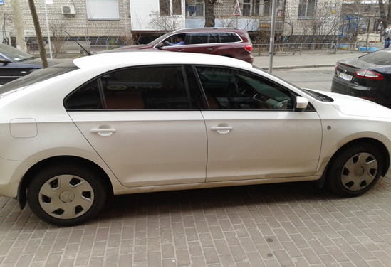 Легковий автомобіль Skoda  Rapid  (№ кузова  TMBAN2NH6EB101295,  рік випуску 2013)