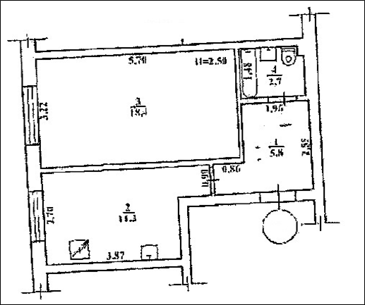 Житлове приміщення (квартира), площею 38,2 кв. м., що розташована за адресою: м. Одеса, вул. Бугаївська, 46-а,  та основні засоби у кількості 103 од, які знаходяться за адресою: м. Київ, бульвар Тараса Шевченка, 35.